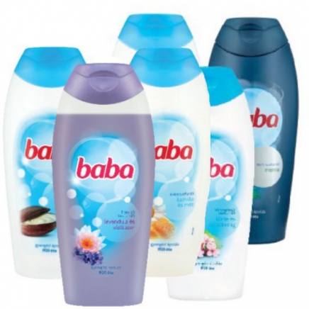 Baba körte és barackvirág tusfürdő 400ml