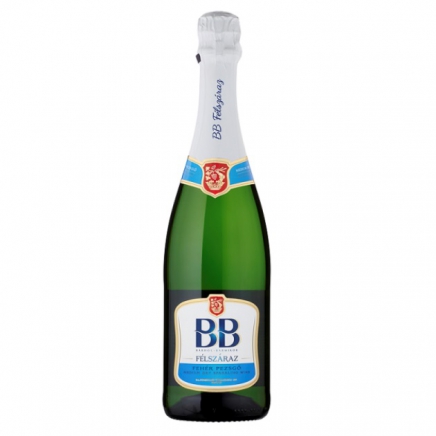 BB félszáraz fehér pezsgő 11,5% 0,75L