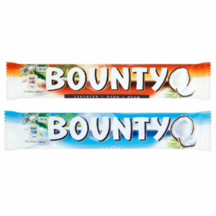 Bounty tejcsokoládé szelet 57g