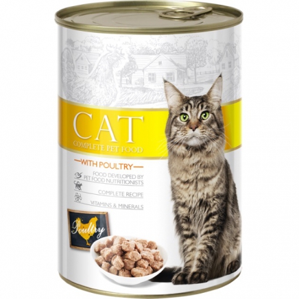 CBA Cat macskaeledel baromfi 415g