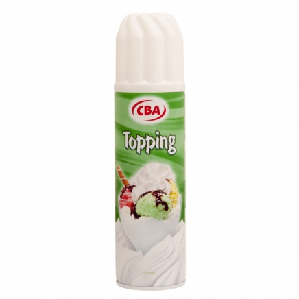 CBA Tejszínhabspray topping növényi 250g