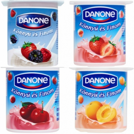 Danone Könnyű és Finom erdei gyümölcs ízű joghurt 125 g