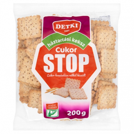 Detki Cukor Stop háztartási keksz cukor hozzáadása nélkül 200g