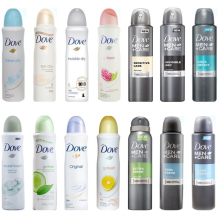 Dove Go Fresh Kőrte & Aloe Vera Izzadásgátló Aeroszol 150ml
