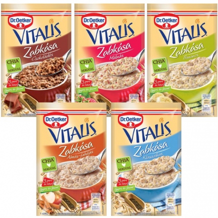 Dr.Oetker Vitalis zabkása csokis 60g
