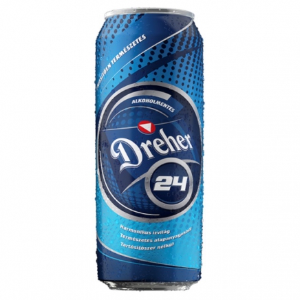 Dreher 24 dobozos sör 0,5L alkoholmentes