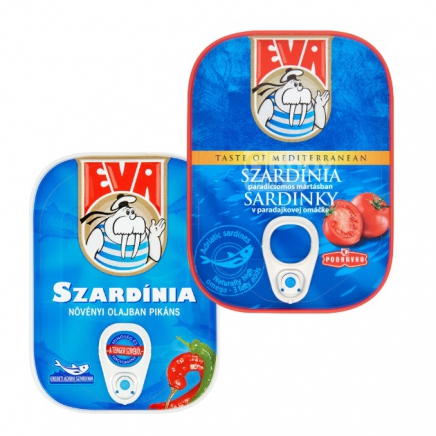 Eva Szardínia növényi olajban 115g