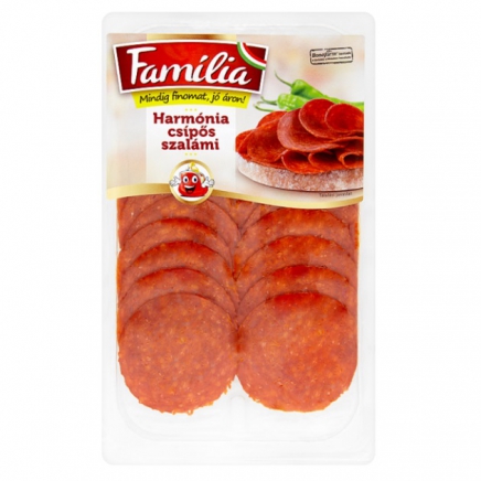 Família Harmónia Csípős Szalámi 55g