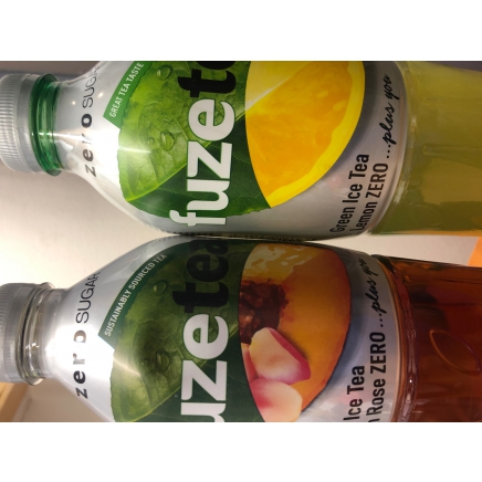 Fuzetea black icetea peach rose zéró