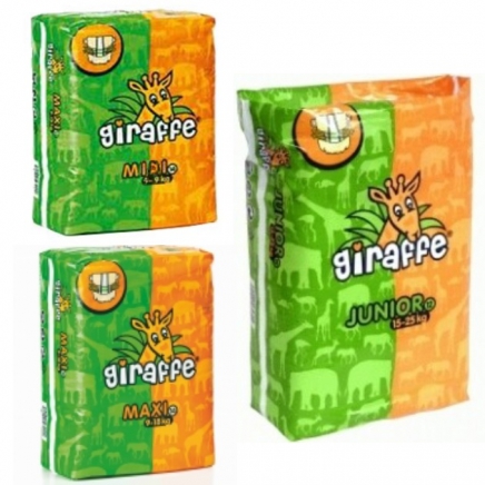 Giraffe pelenka Junior 15-25kg 12db