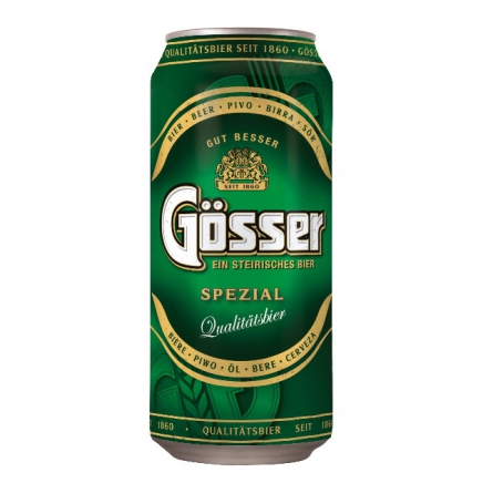 Gösser minőségi világos sör 5,1% 0,5l