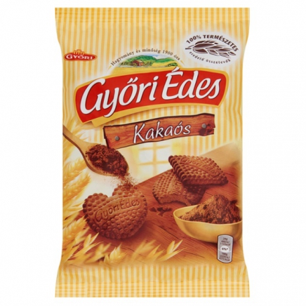 Győri Édes kakaós keksz 180g