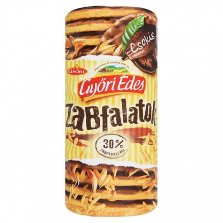 Győri Édes Zabfalatok Csokis 244g