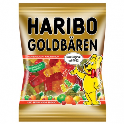 Haribo Goldbären gyümölcsízű gumimaci 100g