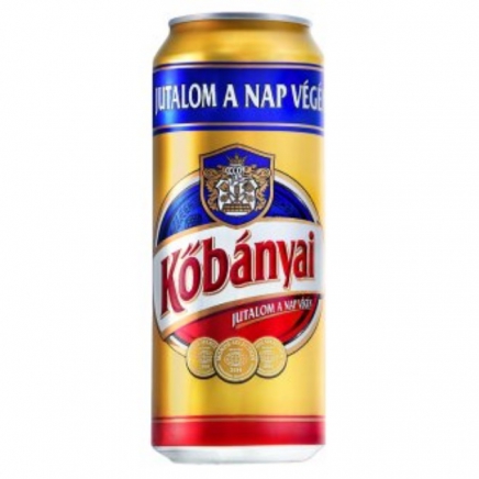 Kőbányai sör 0,5L Dobozos