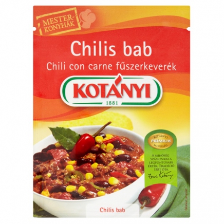 Kotányi Chilis bab fűszerkeverék 25g