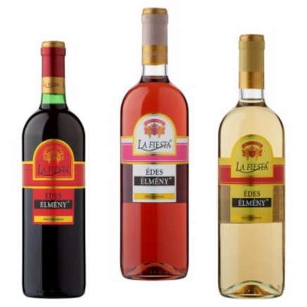 La Fiesta Édes Élmény Édes Rosébor 10% 750ml