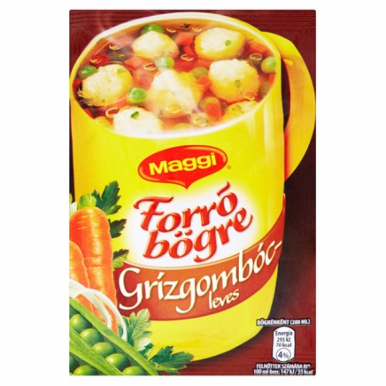 Maggi Forró bögre Grízgombócleves 17g