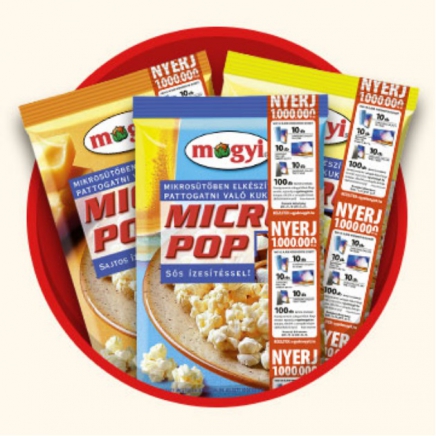 Mogyi Micro popcorn 100g sós