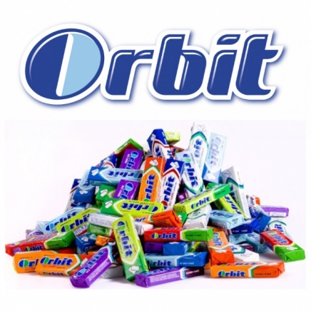 Orbit bubble mint drazsé rágógumi 10db