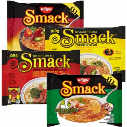 Smack Instant tészta csípős marhahúslevessel 100g