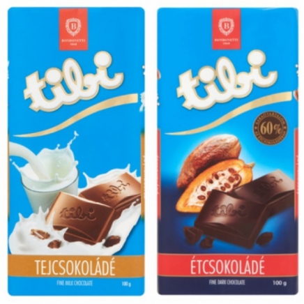 Tibi étcsokoládé 100g