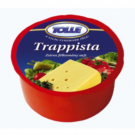 Tolle Trappista zsíros, félkemény sajt 10 dkg