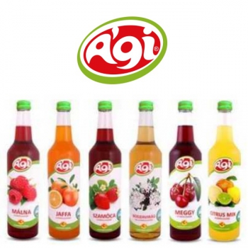 ÁGI szörpök 0,7l /nincs üvegbetét/