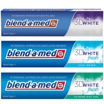 Blend-A-Med 3D White fehérítő fogkrémek 100ml