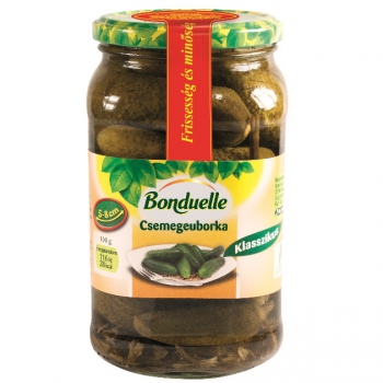 Bonduelle csemege uborka 5-8 cm 680g/370g