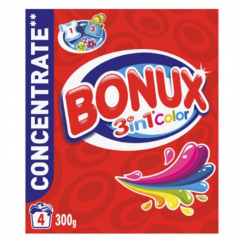 Bonux Color Mosópor 4 Mosás 300g