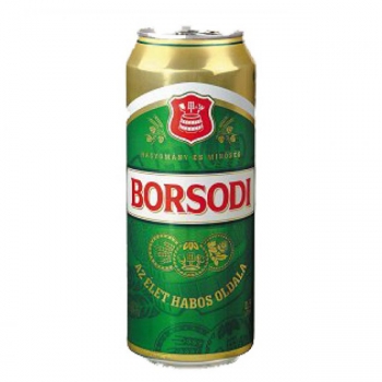 Borsodi Sör 0,5L dobozos