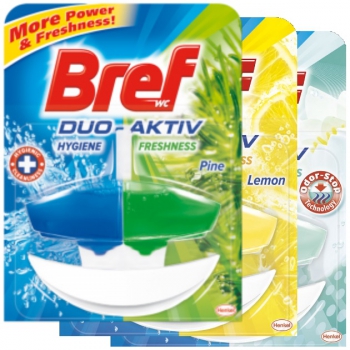 BREF Duo Aktív kosaras wc öblítők 50ml