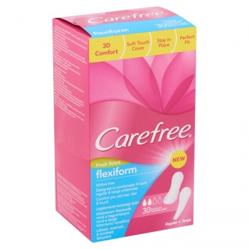 Carefree Flexiform Fresh Scent tisztasági betét 30db