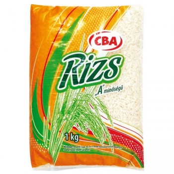 CBA A minőségű rizs 1kg