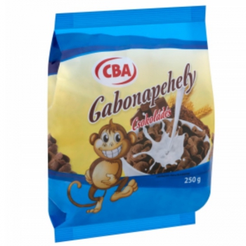 CBA Gabonapehely csokoládés 250g