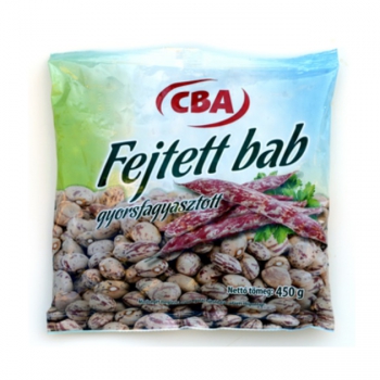 CBA gyorsfagyasztott fejtett bab 450g