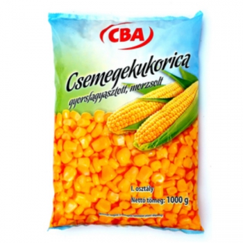 CBA gyorsfagyasztott morzsolt kukorica 1kg