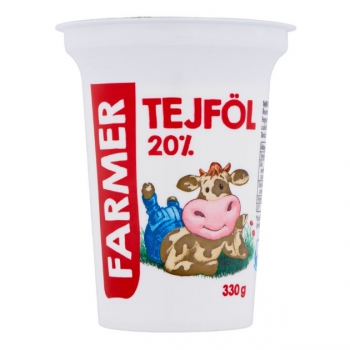 Farmer Tejföl 20% 330g