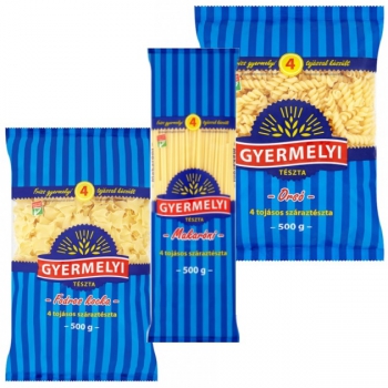 Gyermelyi 4 tojásos száraztészták 500g