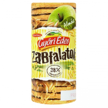 Győri Édes Zabfalatok Almás 225g