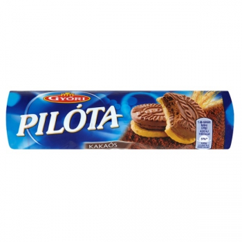 Győri Pilóta kakaós krémmel töltött keksz 180g