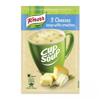 Knorr Bögrés 3 Sajtos krémleves 16g