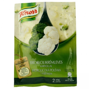 Knorr Instant brokkolikrémleves karfiollal 51g