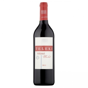 Villányi Teleki Merlot száraz vörösbor 0,75L (üvegbetéttel)