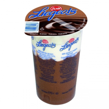 Zott Liegeois habos puding 175g csokoládés